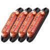 LED Strips Side Marker Lamp For Heavy Vehicles 12V-24V System Shock Resistant Lens Technology Safety Enhancement Light