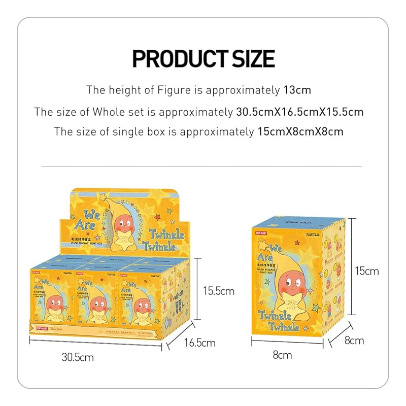 POP MART Мы - серия Twinkle - плюшевая подвеска [ассорти из коробки 6 предметов] pop mart Gachagacha фигурка пластиковая модель премиум игрушка мягкий винил оригинал
