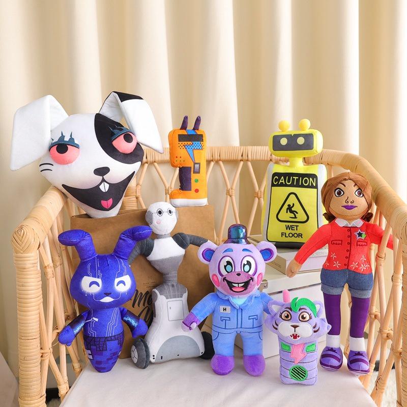 Fnaf Security Breach Ruin Plush Toy Midnight Destruction Series Soft Stuffed Animal For Teens And Adults