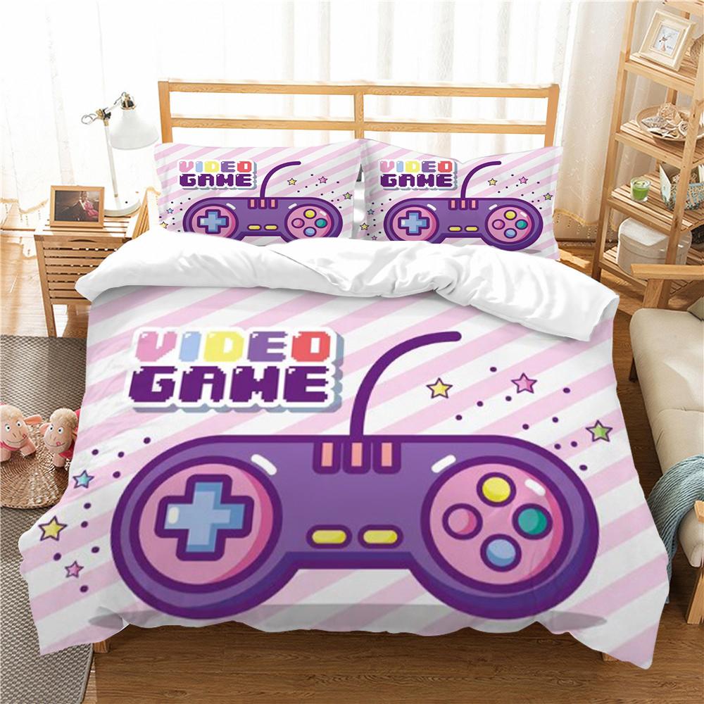 3D Cool Gamepad Bed Set Quilt Covers Comfortable Duvet Cover Home Bedroom Decor Hot Sale Bedding Cover Set