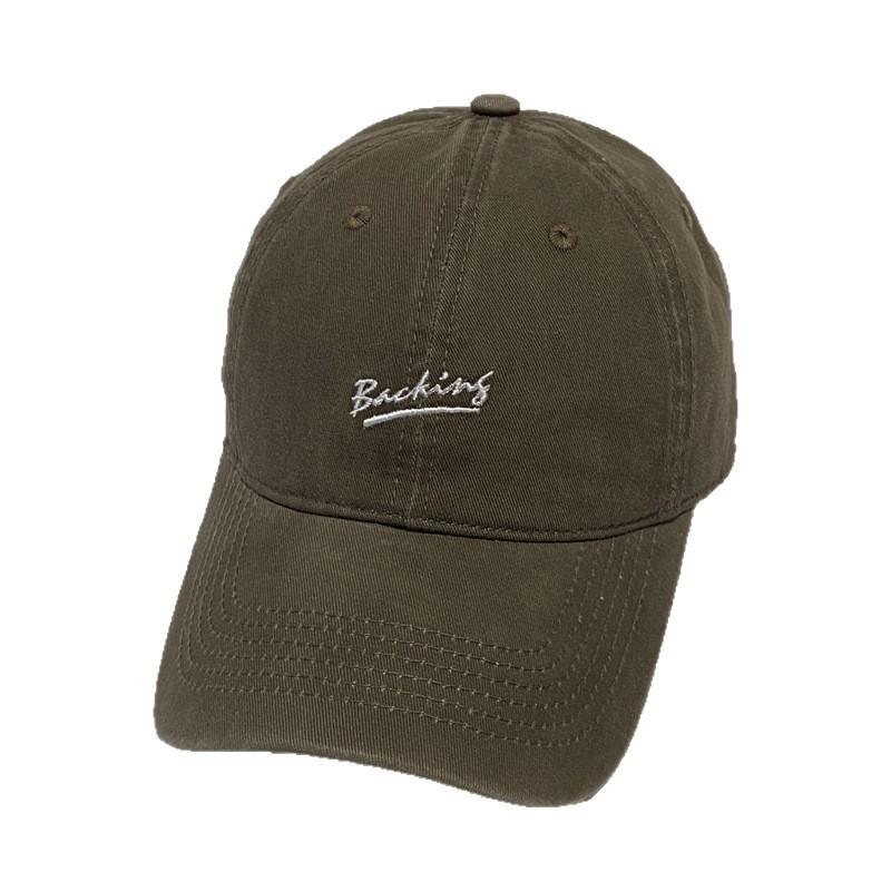 Hat Men's and Women's Retro Washed Backing Embroidered Baseball Cap Spring and Summer Shade Casual Cap