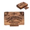 Handmade Wooden Miniatures Talking Spirit Board Emotional Love Drawer New Ouija Board with Drawer