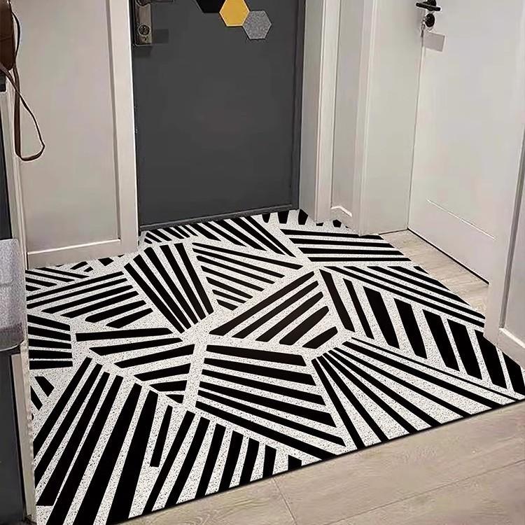 Door Floor Mats For Home Use, High-End Door Dirt-Resistant And Easy To Take Care Of, Non-Slip Foot Mats, Door Entrance Dust Removal Carpet