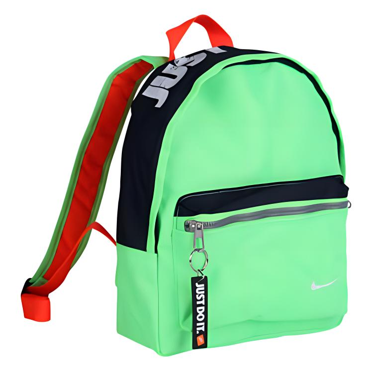 Nike Полиэстер Рюкзак Мини Мужской Зеленый BA4606-380