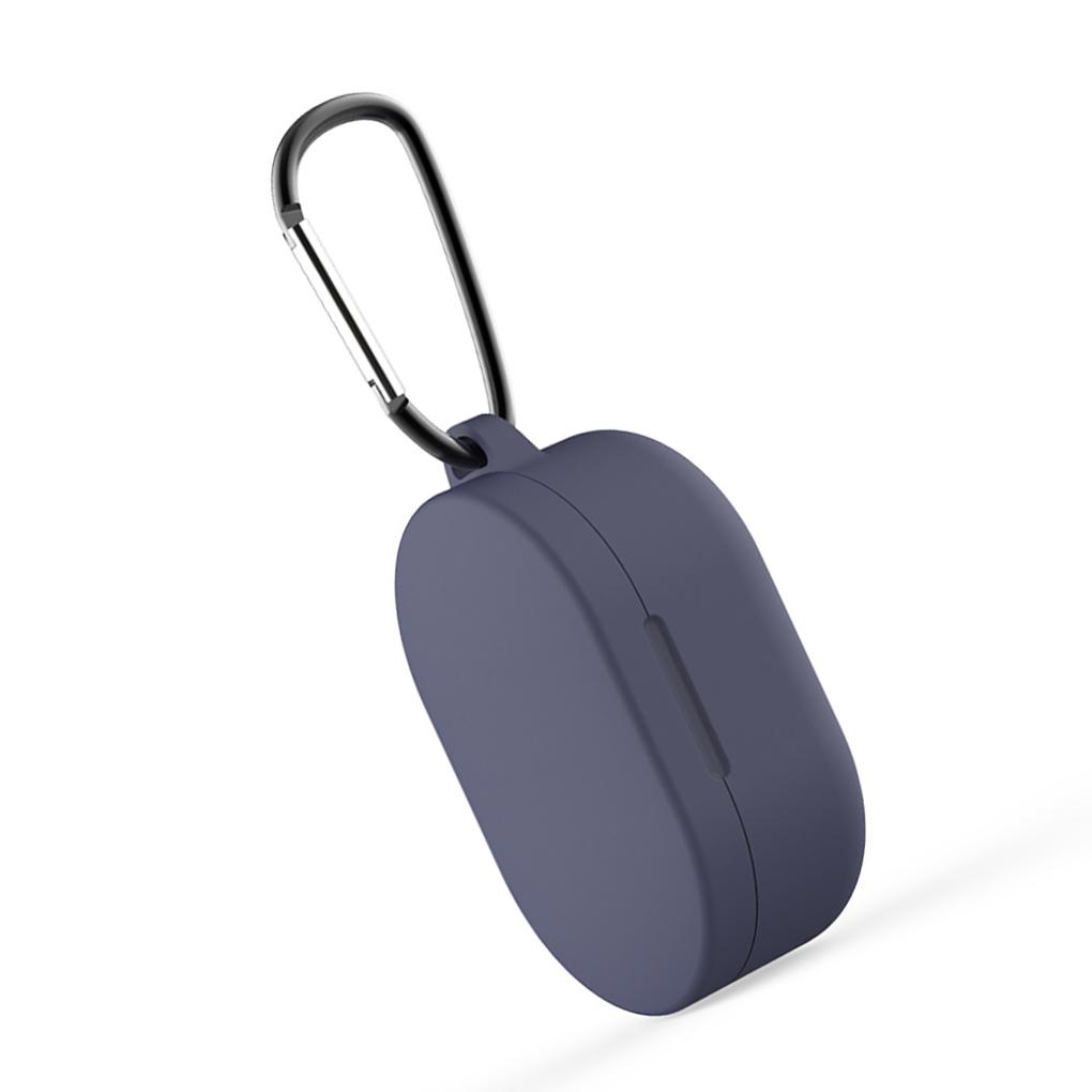 Силиконовые чехлы для наушников с брелком для ключей, защитный чехол для беспроводных наушников, устойчивый к царапинам, совместимый с Bluetooth, чехол для наушников