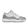 Air 11 Retro Low GS Cement Grey Kids Sneakers White University-Blue 528896-140