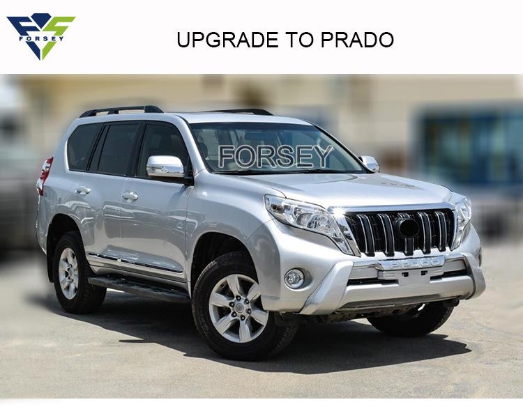 Защита переднего бампера для Prado FJ150 (2014-2017)