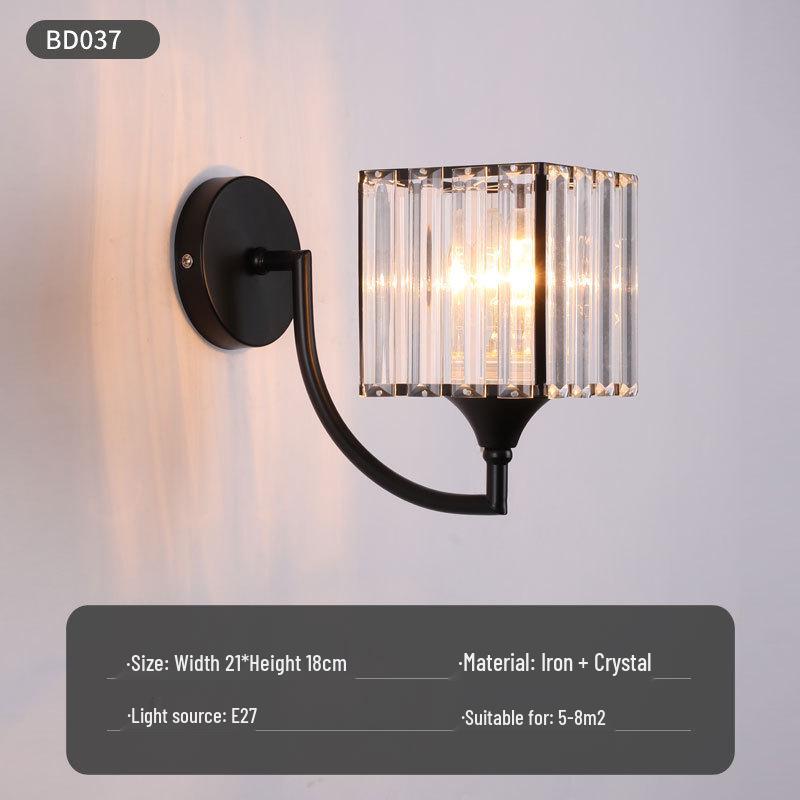Modern Nordic LED Wall Lamp for Bedroom and Living Spaces