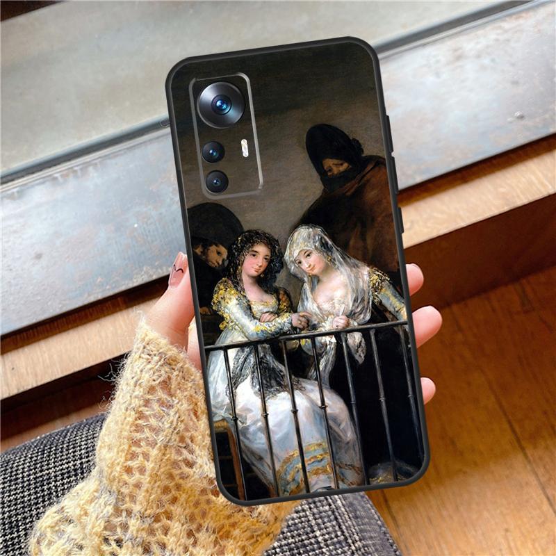 Spain Francisco Goya Art Case For Xiaomi 11T 12T Pro 11 12 13 Lite Cover For POCO X3 X4 X5 Pro M4 F3 F4 GT F5 C40