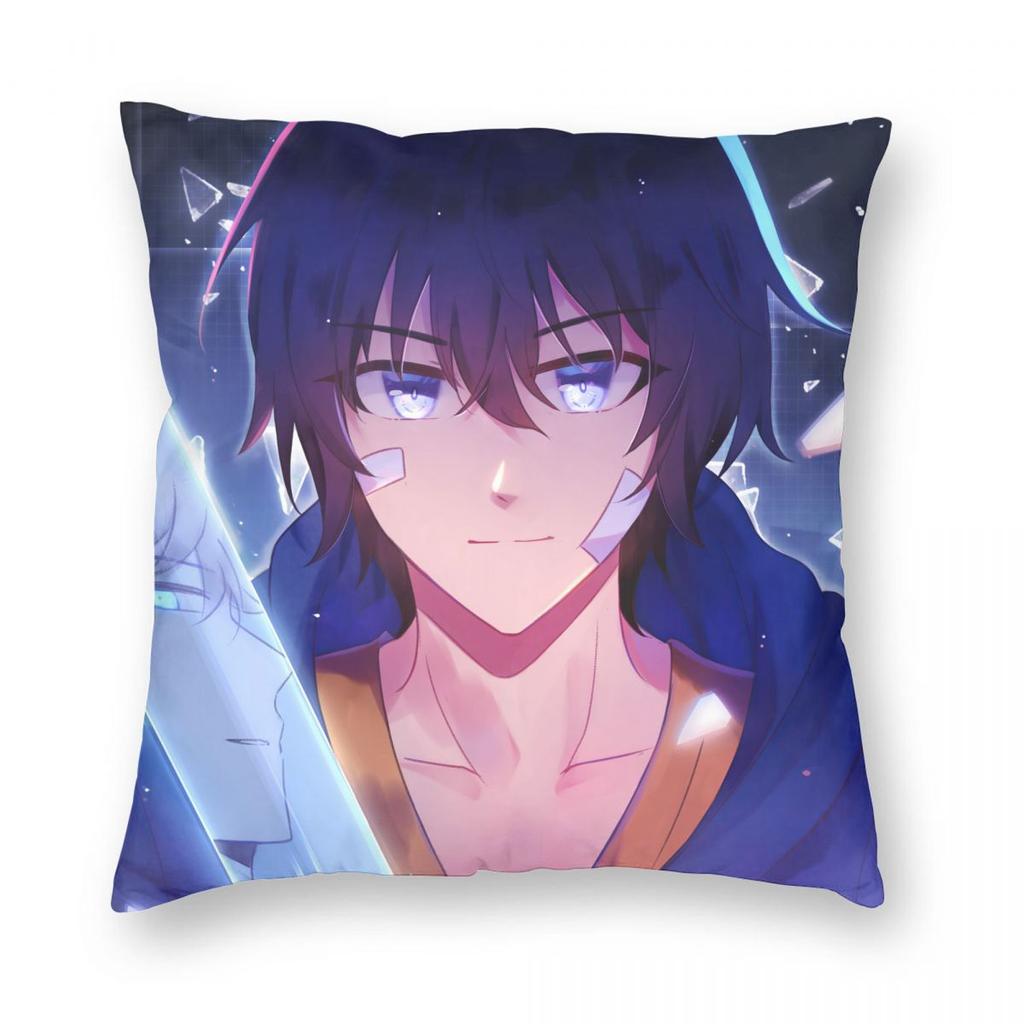 Solo Leveling Shadow Master Pillowcase Soft Polyester Cushion Cover Decoration Pillow Case Cover Home Zipper 45*45cm