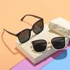 Children's Glasses Baby Sunshades Trendy Style Personalized Boys and Girls Sunglasses Photo Handsome Anti-ultraviolet Sunglasses Trendy