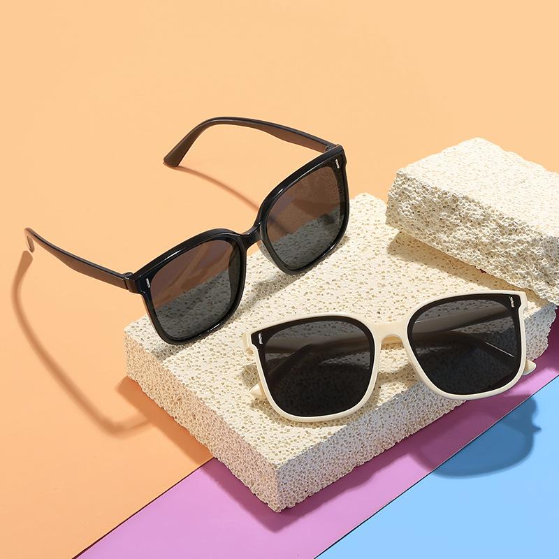 Children's Glasses Baby Sunshades Trendy Style Personalized Boys and Girls Sunglasses Photo Handsome Anti-ultraviolet Sunglasses Trendy