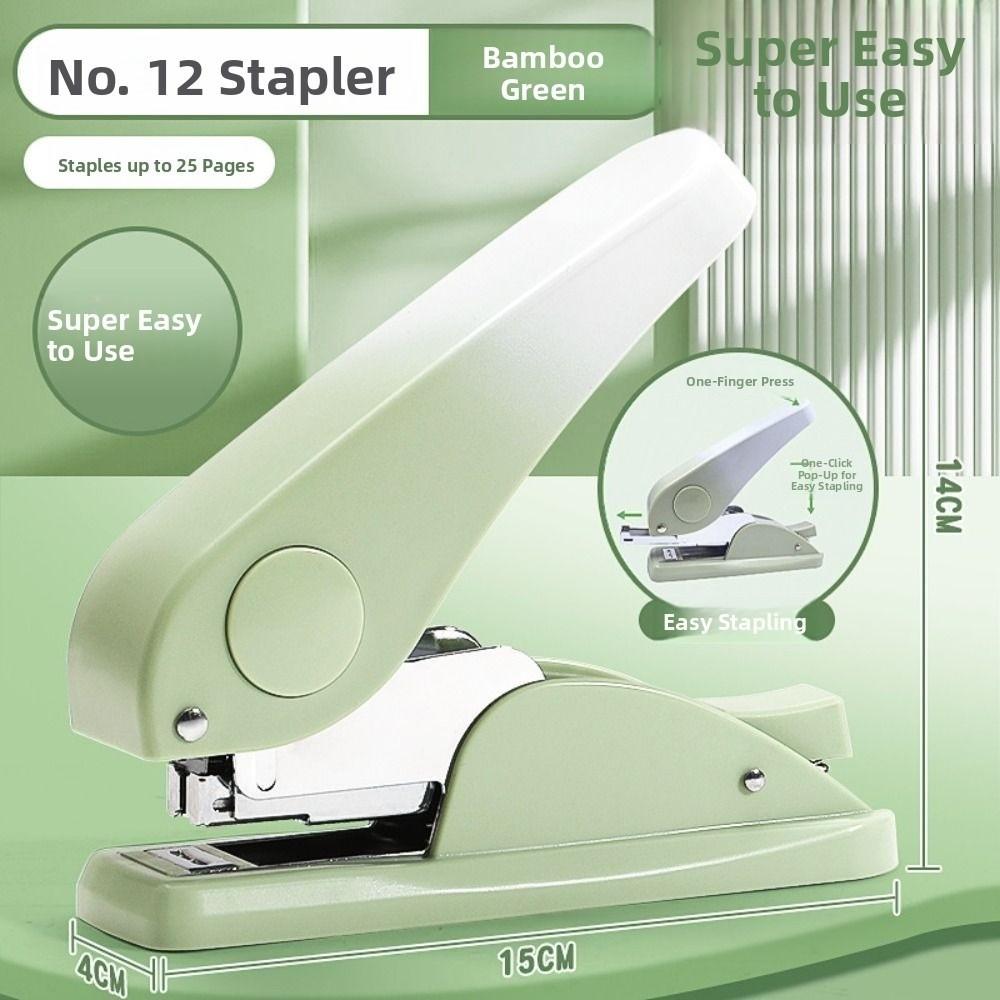 Металлическая степлерная машина для бумаги до 25 листов Ручной степлер Экономящий силы степлер Бизнес