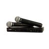 Shure BLX288/PG58 Wireless Microphone System: Dual-Channel, Professional-Grade, with BLX2/PGA58 Handheld Dynamic Microphones and BLX88 Receiver. Ideal