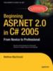 Книга Beginning ASP.NET 2.0 In C# 2005 : From Novice To Professional