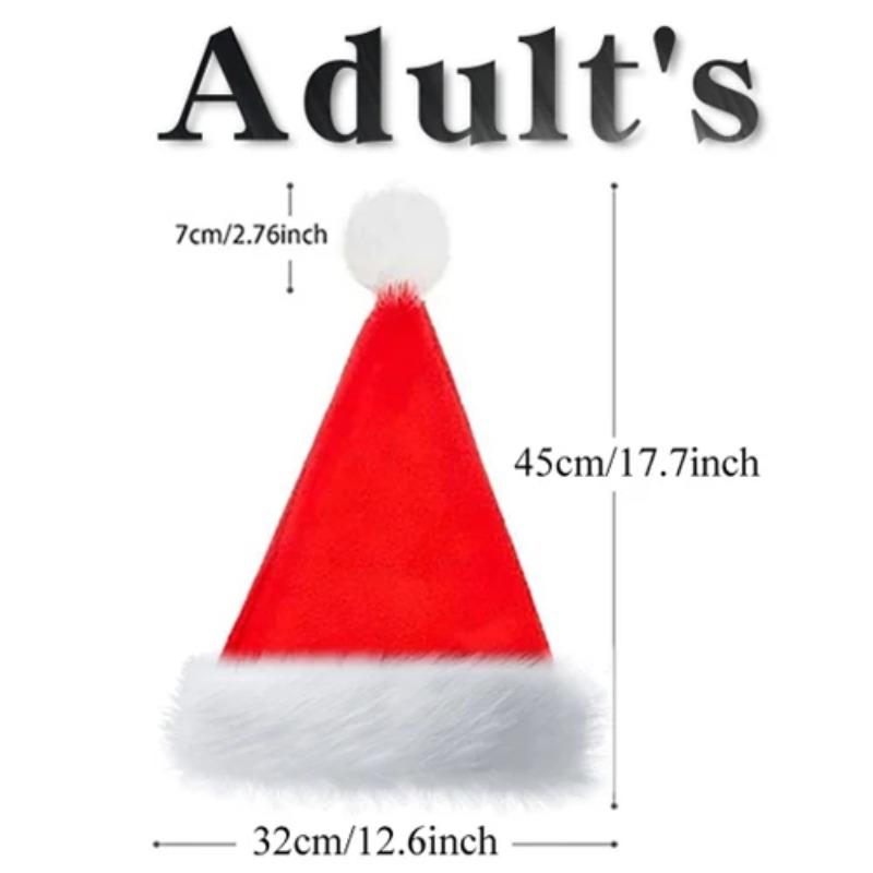 Winter Santa Claus Hat Christmas Hats For Adult Children Women Kid Gift Fashion Keep Warm Outdoors Acrylic Fibers