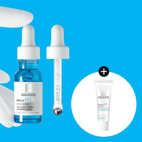 La Roche-Posay Сыворотка для глаз Hyalu B5 15 мл, специальная (+Сыворотка Hyalu B5 3мл)