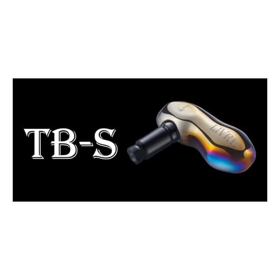 LIVRE 10797 Titanium Handle Knob TB-S for Daiwa L (Compatible with LIVRE BJ/POWER) Silver & Black TS