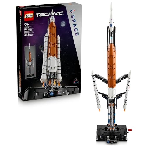 LEGO Technic NASA Artemis Space Launch System Rocket Toy, Birthday Gift, Building Blocks, for Boys and Girls, Ages 9, 10, and 11, Elementary School St