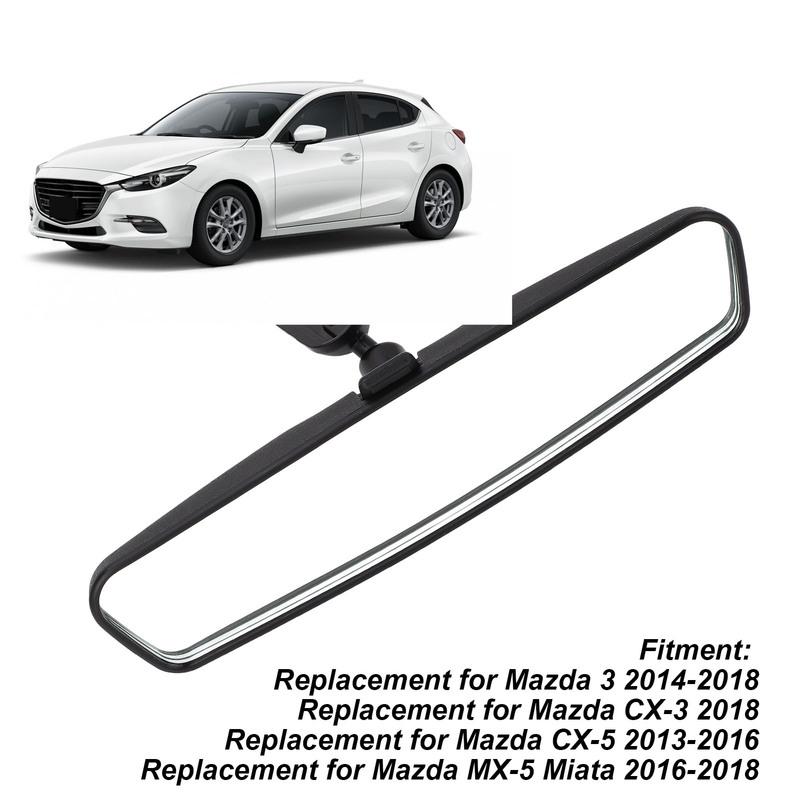 Automotive Interior Rearview Mirror KD53-69-220B Car Inner Rear View Mirror Replacement for Mazda 3 CX-3 CX-5 MX-5