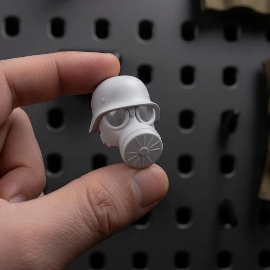 Funny Mask Bottle Cap Reusable Helmet Bottle Topper Air-Tight Beer Cap Cover Dustproof