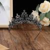 Bride's Crown Headband Alloy Rhinestone  Wedding Crown  Birthday Hair Accessory  Style Headband Accessory