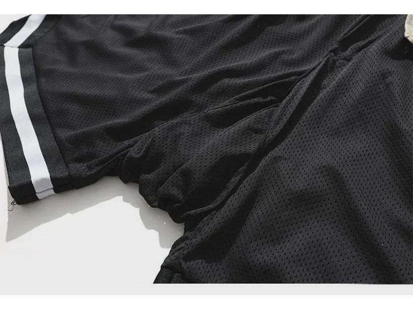 Мужские быстросохнущие дышащие свободные шорты для бега и баскетбола