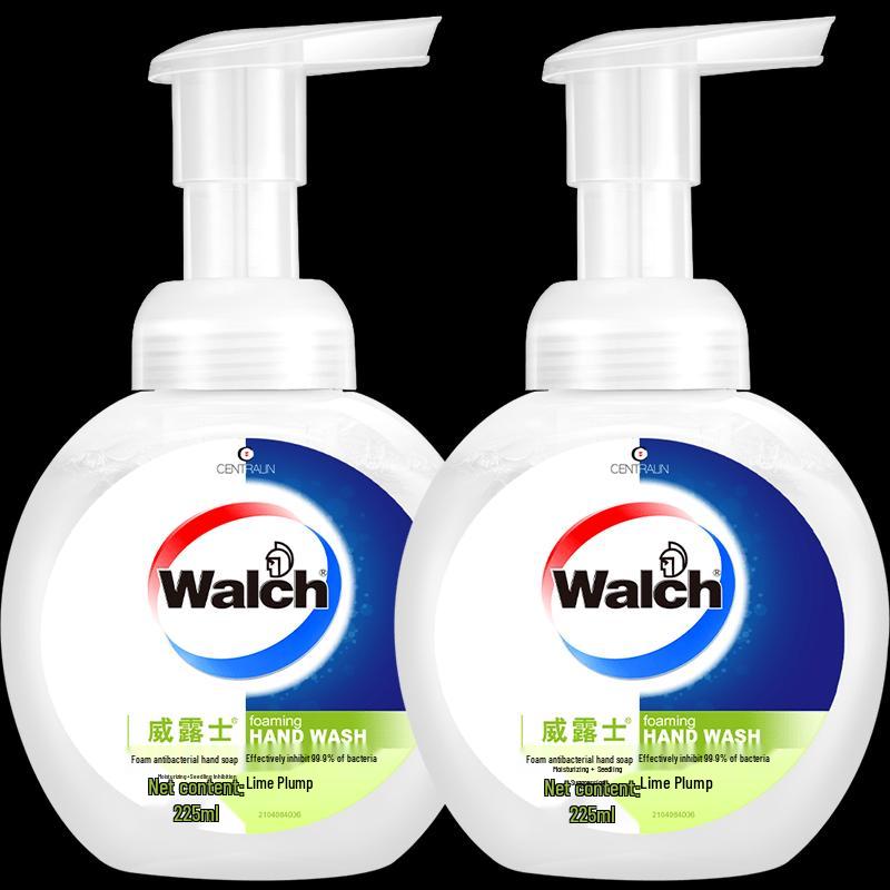 Walch Foaming Antibacterial Hand Wash - Lime Moisturizing (2x225ml)