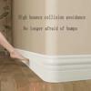 1pc 2m/78.74in Soft Skirting Board Self-Adhesive Wall Sticker Wall Corner Floor Line Renovation Ugly Decoration Strip