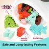 Fine Motor Skill Toy Animal Alphabet Puzzle Matching Game, Wooden Letter Block, Themed Blocks ABC Preschool Learning for Toddlers Boys Girls