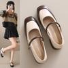 Retro Thick Heel Fairy Style Single Shoes Female 2025 Spring and Autumn New Light Mouth Gentle Word with Mary Jane Shoes