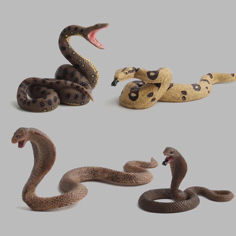 Children's Wild Animal Simulation Snake Toy Model