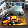Various Styles Pikachu Printed Carpet Gifts for Boys and Girls Friends Bedroom Living Room Sofa Large Size Mat Non-slip Rugs