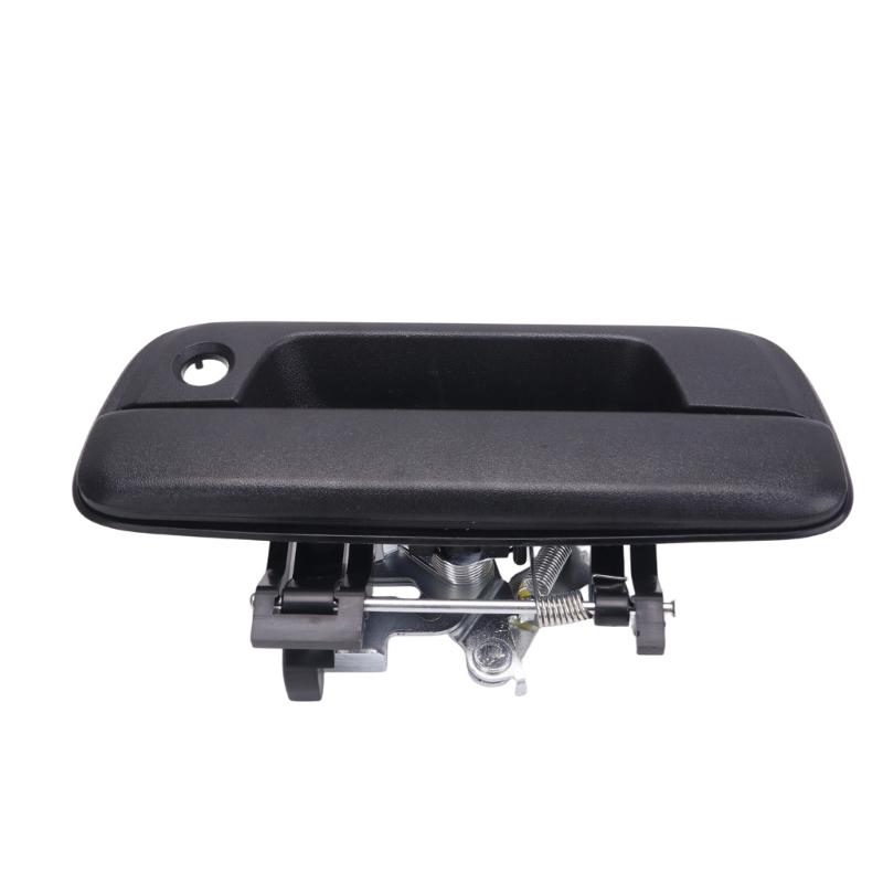 Replacement Rear Gate Handle Assembly for Worn or Broken Handles with Mounting Plate, Return Spring, and Linkage