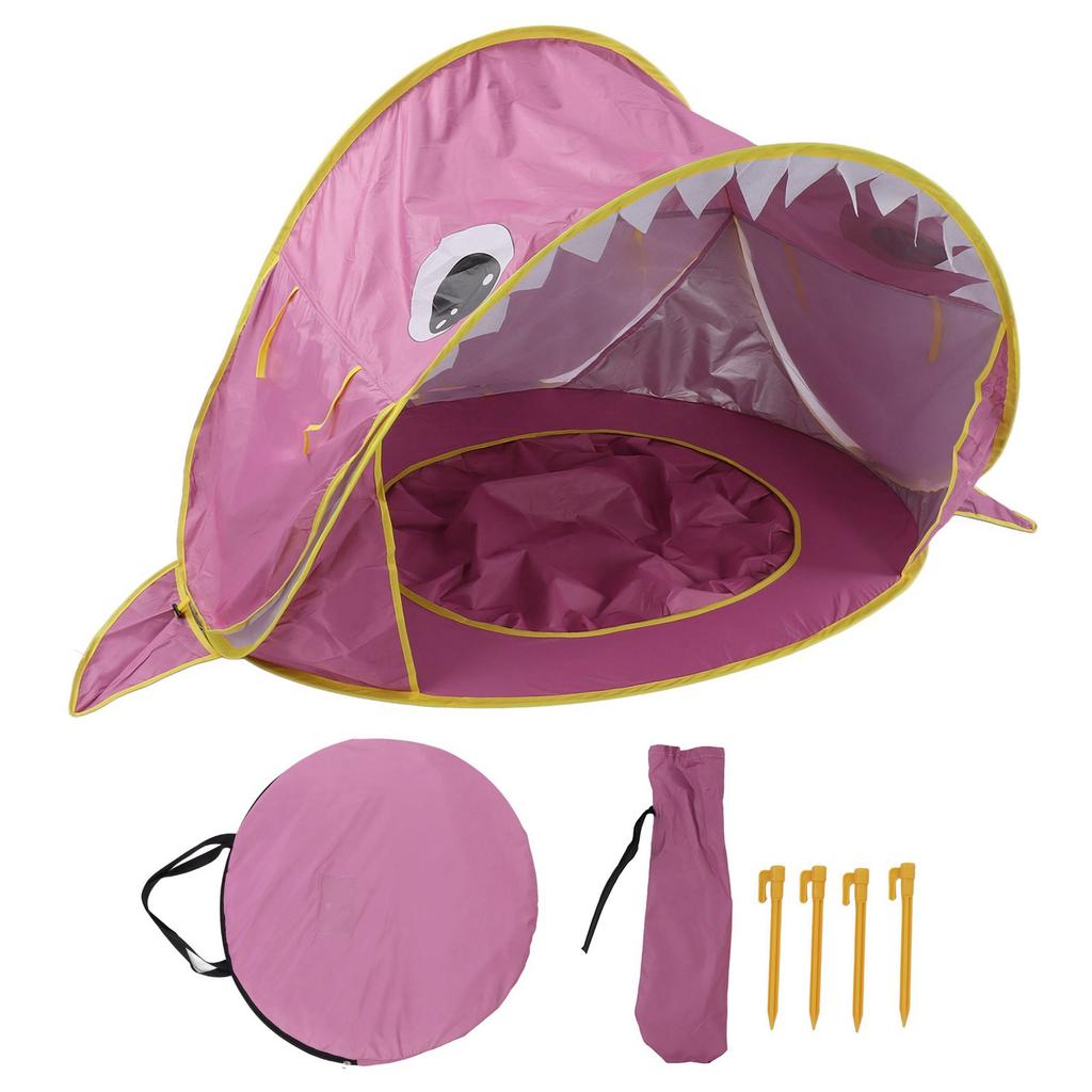 Baby Beach Tent UV Protection Stable Windproof Portable Infant Pop Up Shade Sun Shelter Umbrella