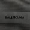 Безупречные сандалии BALENCIAGA SUNSET FLAT BB черная кожа мужские 42 828478 Б/У