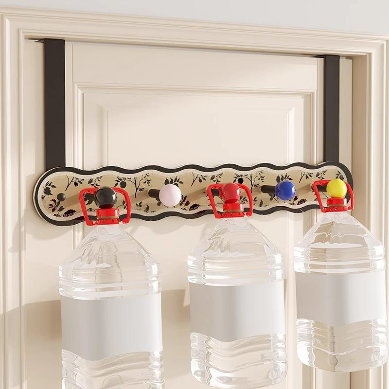 American-Style Over-the-Door Hook: Punch-Free Coat, Hat, and Bag Hanging Storage Rack