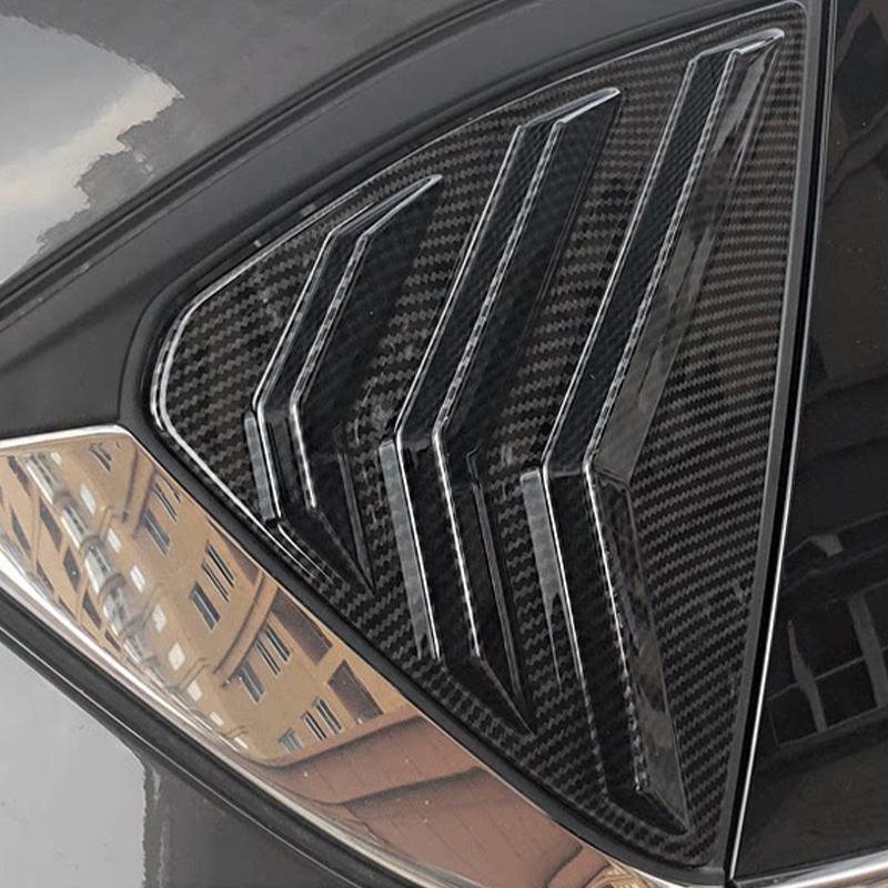 For Mazda CX-5 CX5 2017-2025 ABS rear triangle window decoration louver car exterior decoration product modification parts