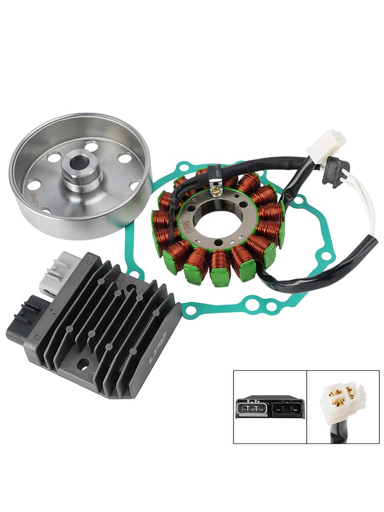 Flywheel Rotor Stator Regulator Gasket Kit For Suzuki GSXS1000 GSX-S 1000 15-21