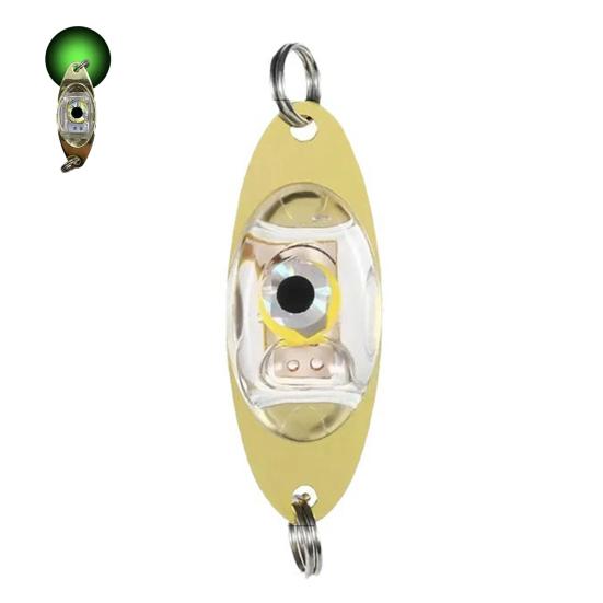 Светодиодная приманка для рыбы, ярко-яркая, для глубоководной рыбалки, светодиодные рыболовные приманки со встроенным аккумулятором, автоматическим включением/выключением, подводные мигающие фонари для троллинга