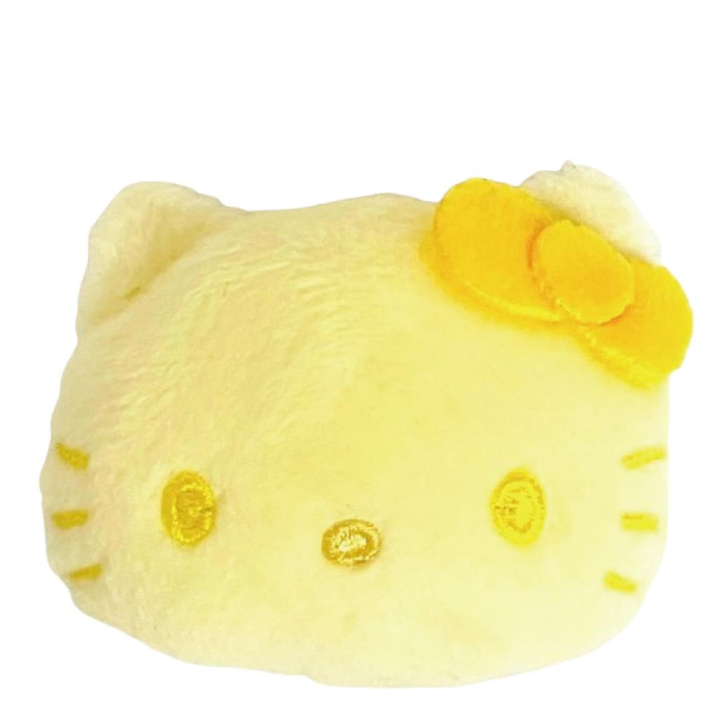 Nakajima Corporation Hello Kitty Color Variation Plush Badge (Pattern Cannot Be Selected) 203724-24 H7.5 X W7.5 X D2.6cm