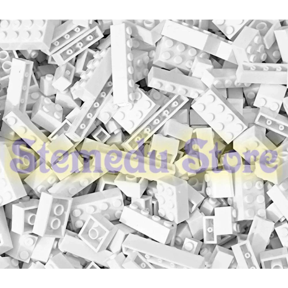 125 г Набор Строительных Кубиков Большой Упаковкой Сортировка по Цветам Кубики Блоки Пластины Игрушки Мелкие Частицы Совместимые с Крупными