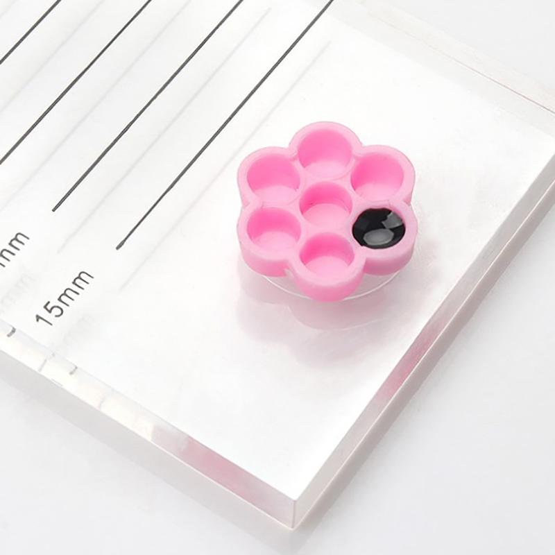 Портативный фиксированный стол для капель клея, ресницы, цветок, тип чашки для клея