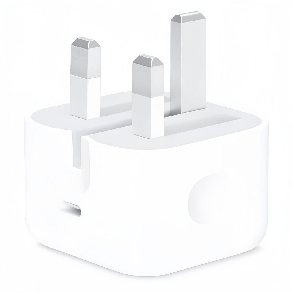 Зарядное устройство Apple 20 Вт PD для телефонов, Великобритания, со складной вилкой