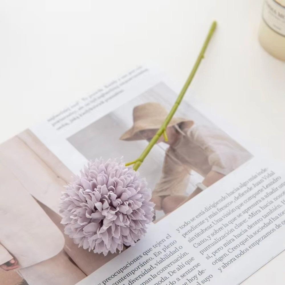 Материалы для рукоделия Цветочные Искусственные шары из цветов Окрашенные с краем Симуляция цветов Гортензия Фотоаксессуары