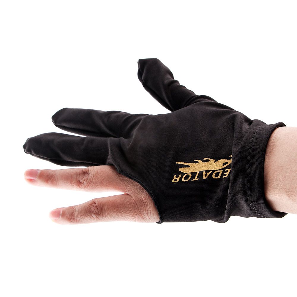 Кий для левой руки, ткань из лайкры, гладкие перчатки, перчатки с тремя пальцами и отдельными пальцами, аксессуары для бильярда