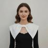 Detachable Large Pointed Collar Age-reducing Decorative Shawl Fashion Fake Collar  Shouder Wraps