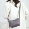 Solid Color Nylon Messenger Bag Korean Style Single Shoulder Bag Canvas Crossbody Bag  Outdoor