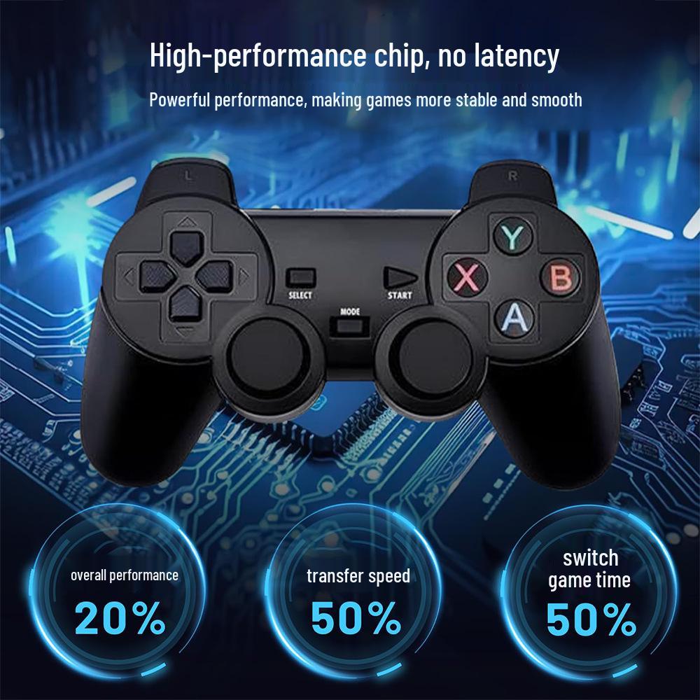 Домашняя игровая приставка M8 Arcade для ТВ с беспроводным Bluetooth-контроллером