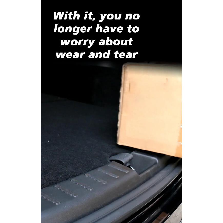 For Tesla New Model Y LAUNCH 2025 Trunk Threshold Strip TPE  Anti Scratch Protection Lid